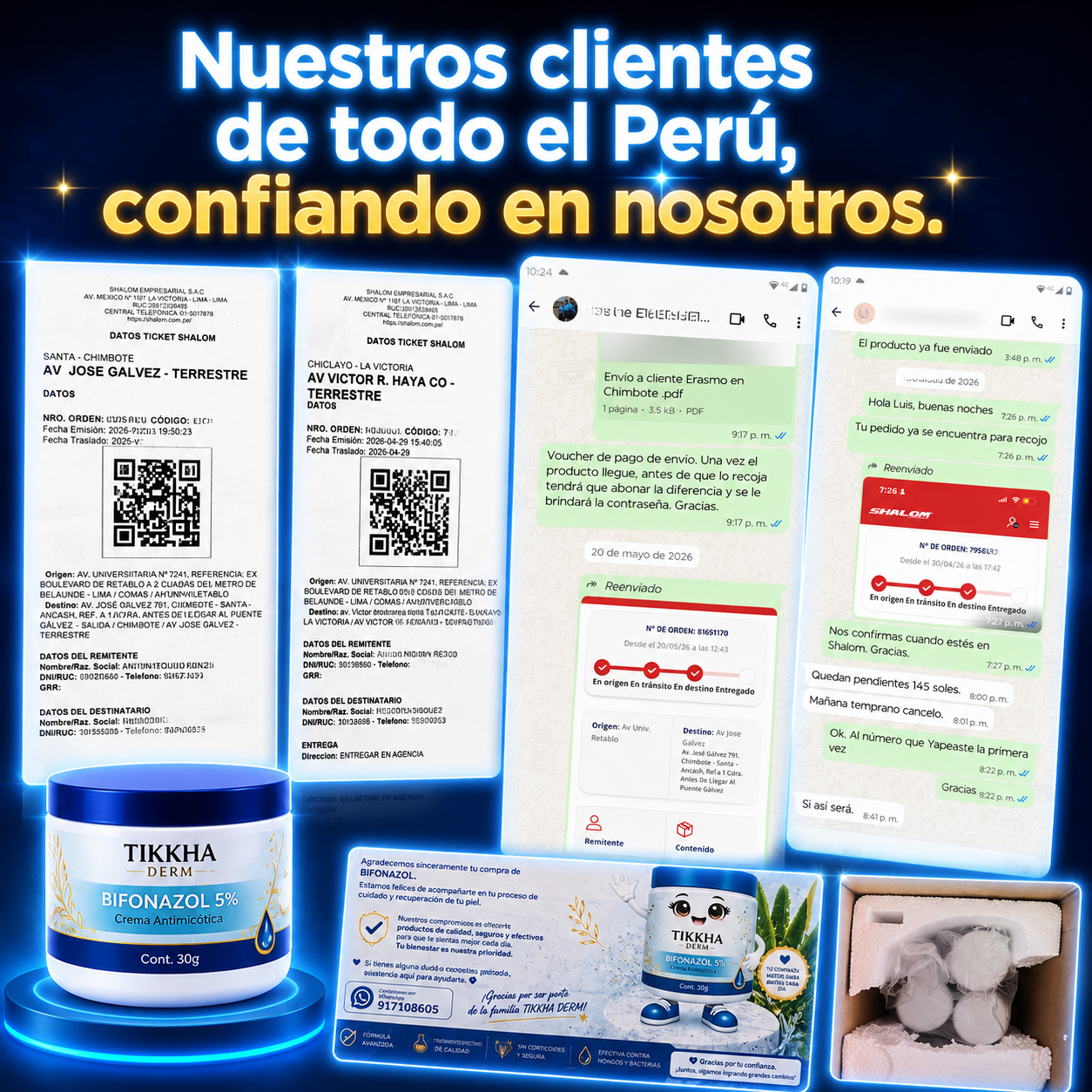 💙✨TIKKHA DERM® BIFONAZOL 5%✨💙